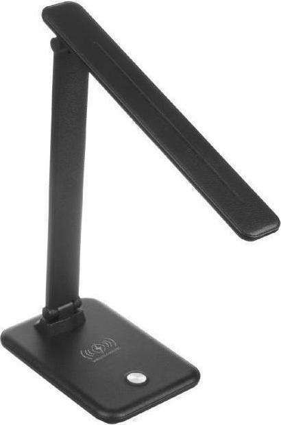 Produktbild Maclean MCE616 LED Schreibtischlampe Tischlampe 9W mit induktivem Qi-Ladegerät einstellbare Helligke (450 lm)