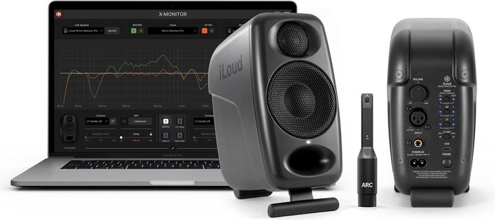 Produktbild IK Multimedia iLoud Micro Monitor Pro Single (Aktiv, 1 Stk., 1x 50 W)
