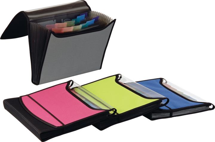 Actual product image Dufco Fan folder Soft Touch Nylon (A4, 1 x)