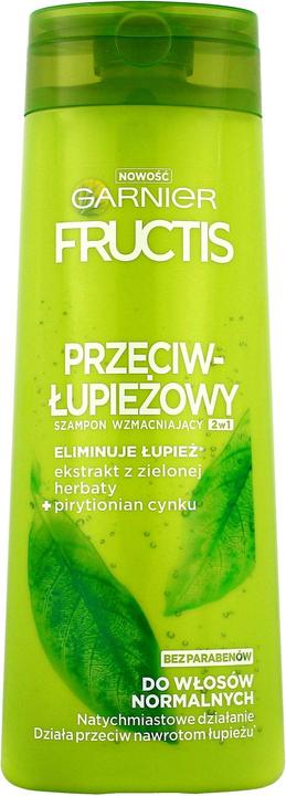 Garnier New Fructis Anti-Dandruff Shampoo For Normal Hair 400Ml (400 ml, Flüssiges Shampoo)