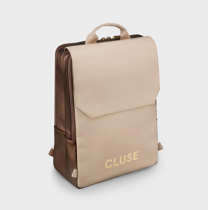 Produktbild Cluse Le Réversible Rucksack, Metallic-Braun-Beige, Goldfarbe