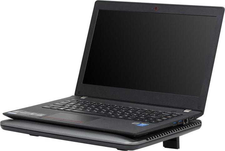 Produktbild Rivacase 5555 silver laptop cooling pad up to 15.6