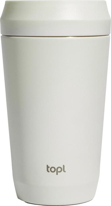 Produktbild Topl Trinkbecher Patentierter 360° Deckel Recycelter Edelstahl 354ml (0.35 l)