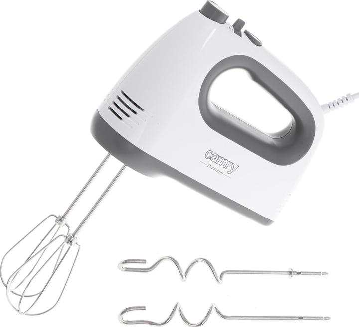 Camry CR mixer Hand mixer Grey, White (750 W)