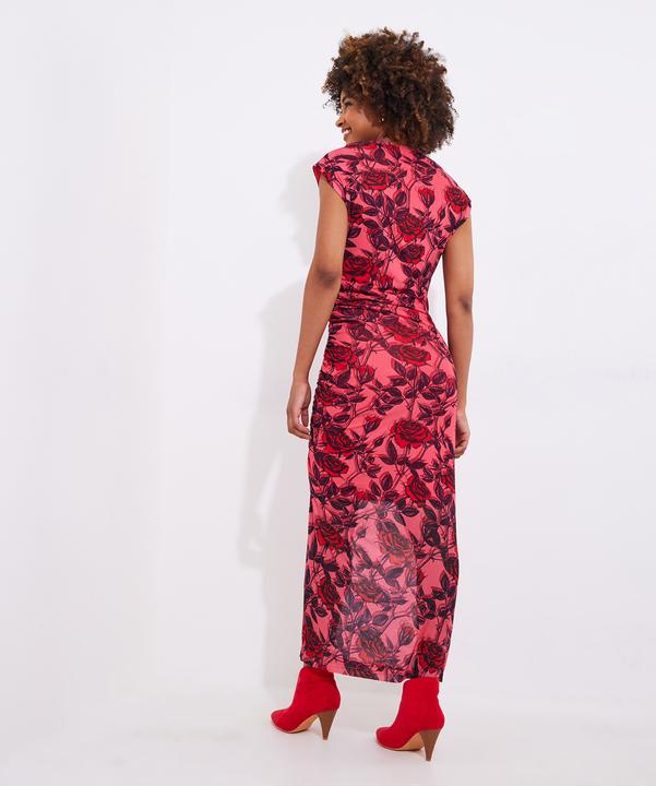 Image du produit Joe Browns Rouched Floral Mesh Midi Dress (44)