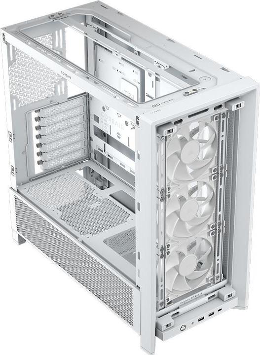 Actual product image Corsair Geh Midi FRAME 4000D RS Mid-Tower, White (Mini-ITX, ATX, mATX)