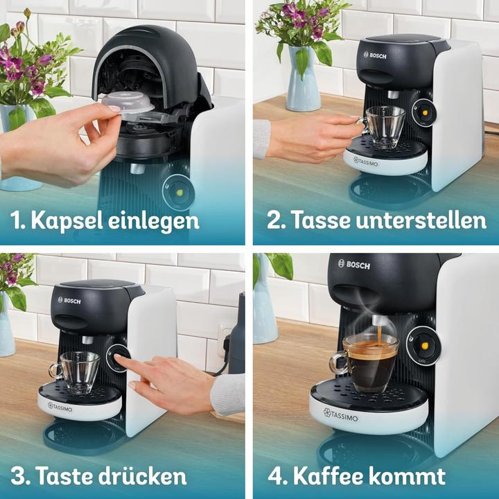 Produktbild Bosch Hausgeräte Kapselmaschine, TASSIMO FINESSE friendly, TAS164E (EU-Stecker)