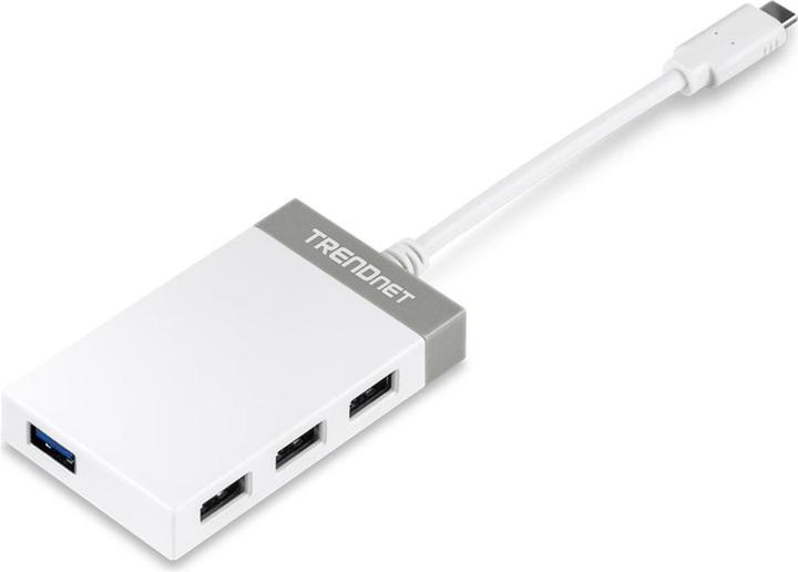 Produktbild Trendnet USB-HUB 4-Port USB3.0 Ultra-Mini-Hub und USB-C (USB-C, 4 Ports)