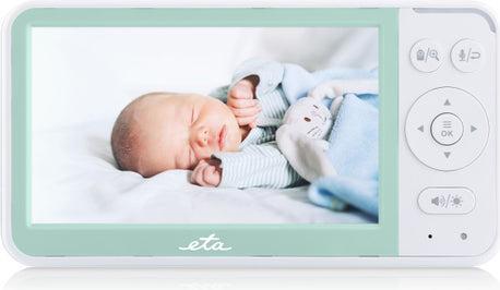 Immagine prodotto ETA | Baby Monitor | 530690000 MIMI | Telecamera flessibile | Bianco/verde