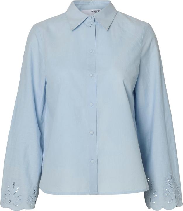 Produktbild Selected Femme Broderie Anglaise Langarmhemd (38)