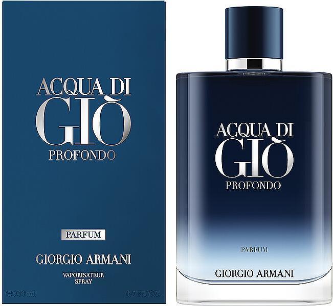 Actual product image Giorgio Armani Acqua di Giò Profondo (Eau de parfum, 200 ml)