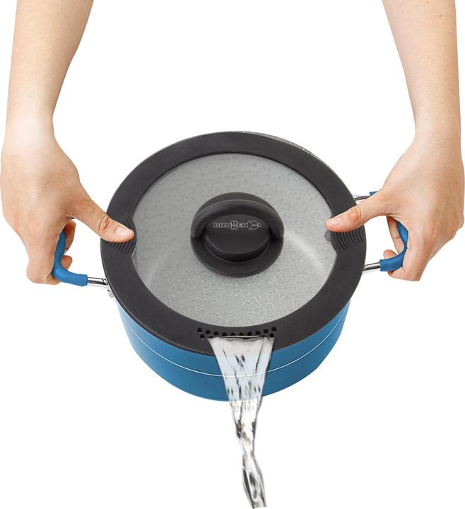 Image du produit Brunner Carezza Magnetogrip (22 cm, Ensemble de casseroles et de poêles de cuisson, Aluminium)