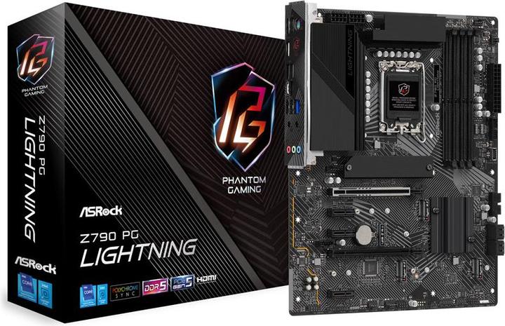 Image du produit AsRock Z790 Phantom Gaming Lightning (LGA 1700, Intel Z790, ATX)
