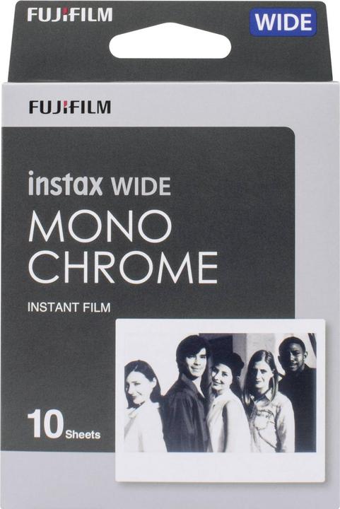 Fujifilm Instax Wide 10 sheets Monochrome (Instax Wide 300)