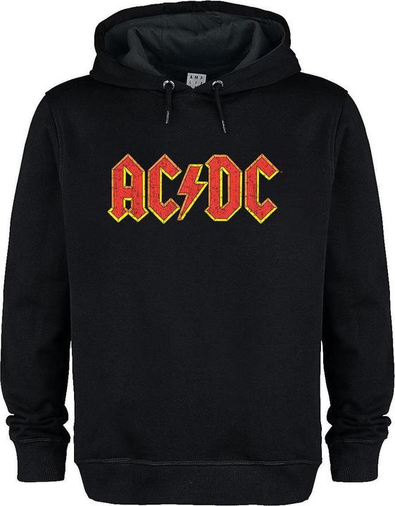 Image du produit Amplified Sweat à capuche unisexe adulte avec logo AC/DC (S)