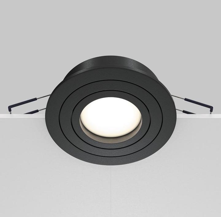 Image du produit Maytoni Atom encastré GU10 noir Ø92mm (GU10)