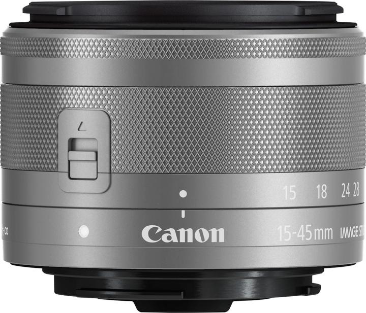 Image du produit Canon EF-M 15-45mm f/3.5-6.3 IS STM Argent (Canon EF-M, APS-C / DX)