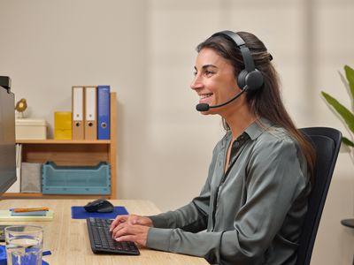 Actual product image Trust AYDA USB-ENC PC Headset (Wireless, Cable, USB-C)
