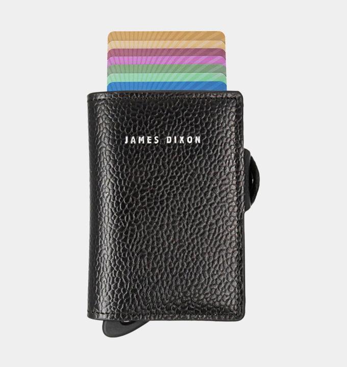 Actual product image James Dixon Botón Caviar - Black Silver - Coin pocket
