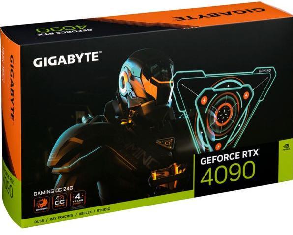 Actual product image Gigabyte GeForce RTX 4090 GAMING OC 24G (24 GB)
