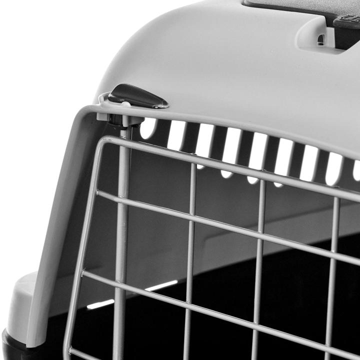 Immagine prodotto Zolux RECORD GULLIVER 2 scatola da trasporto con griglia metallica blu / marrone (Gatto, Chiudibile a chiave)