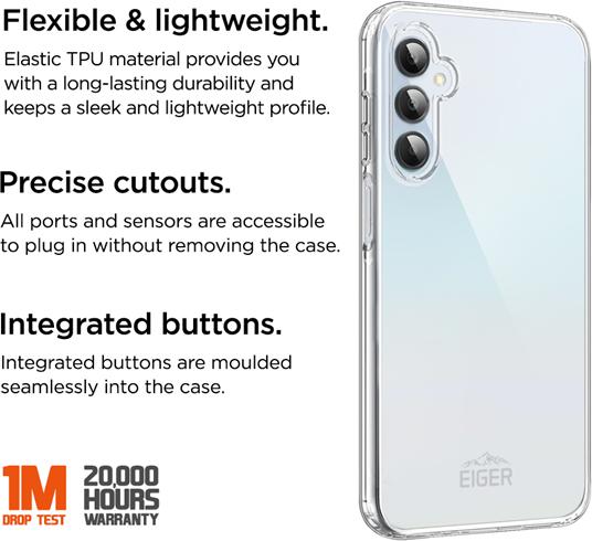Actual product image Eiger Grip Case (Samsung Galaxy A15 5G, Samsung Galaxy A15)