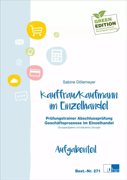 Produktbild Kaufmann/Kauffrau im Einzelhandel (AO 2017) (Deutsch, Sabine Dölemeyer, 2022)