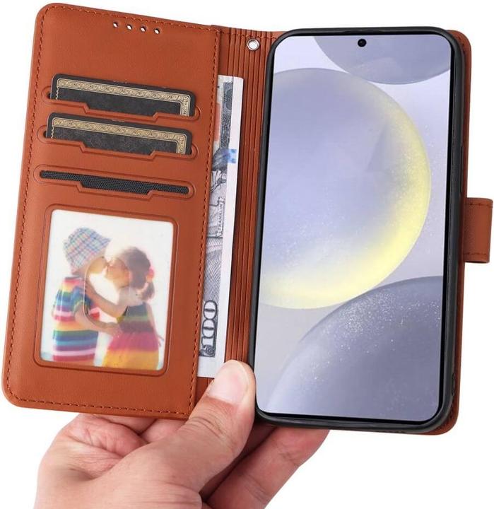 Actual product image Cover-Discount Galaxy S25+ Plus - Teilbare Brieftasche 2-in-1 Handyhülle (Samsung Galaxy S25+)