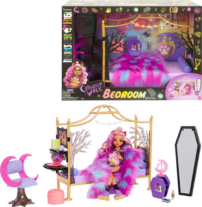 Immagine prodotto Monster High Clawdeen Wolfs Schlafzimmer