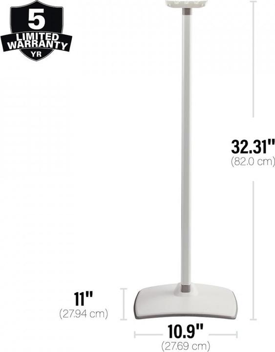 Actual product image Sanus WSSE32-W2 (1 pair, Stand, Not movable)