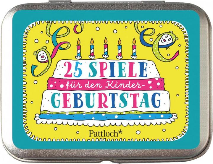 Produktbild 25 Spiele für den Kindergeburtstag (Deutsch)