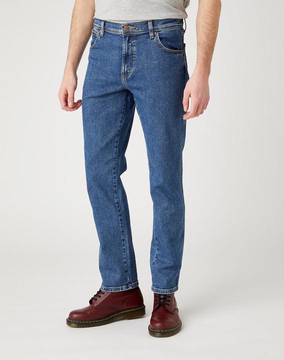Wrangler Texas Slim Jeans Slim Fit stonewash
