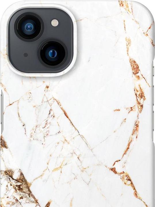 Actual product image iDeal Of Sweden Designer Hard Cover Carrara Gold (Apple iPhone 13)