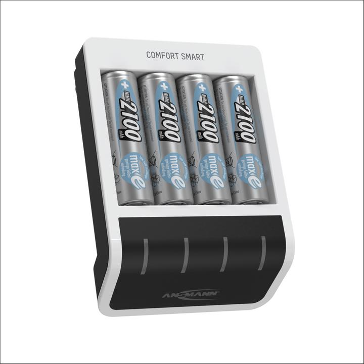 Immagine prodotto Ansmann Comfort (4 pz., AA, 2100 mAh, Batteria + Caricabatterie)