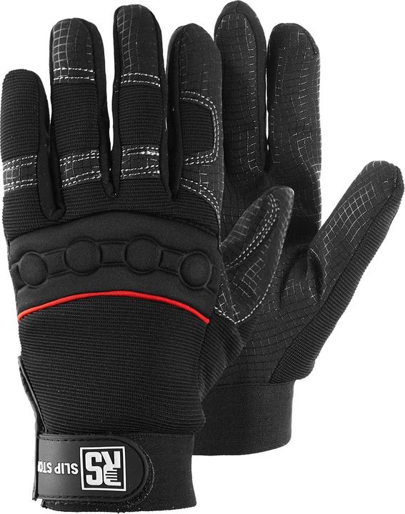 Produktbild No Name Handschuhe Mechaniker Typ RS Slip Stop, Gre 10, schwarz (10)