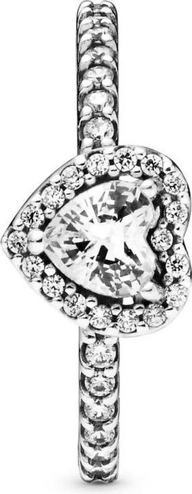 Image du produit Pandora Coeur élevé de l'anneau (54, Argent 925)