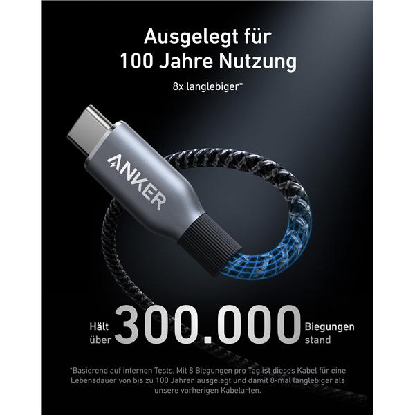 Actual product image Anker A88E2012 (1.80 m, USB 3.2, 240 W)