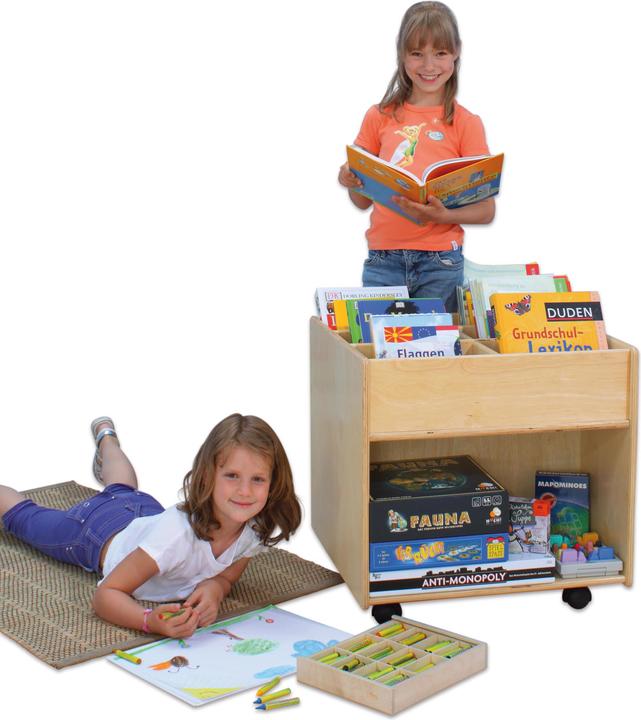 Produktbild Betzold Buch-Mobil (60 x 60 x 58.5 cm)