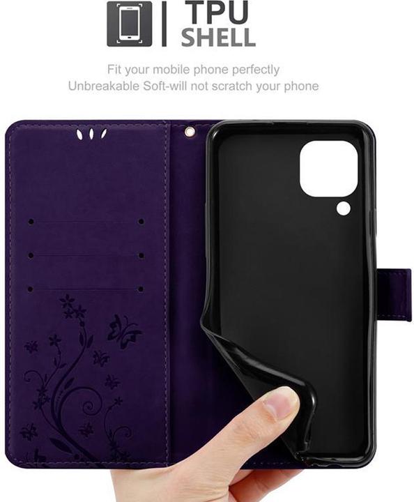 Productafbeelding Cadorabo Bloemen Boekomslag (Huawei P40 Lite)