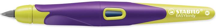 Produktbild STABILO EASYbirdy ergonomischer Schulfüller für Rechtshänder Standard-Feder (Gelb, Violett, 1 x)