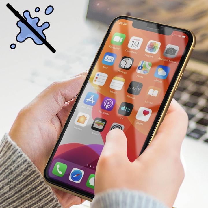 Actual product image Avizar Full Glue bulletproof glass, 5D technology (1 Piece, Apple iPhone 11)