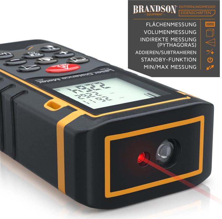 Produktbild Brandson Laser Entfernungsmesser (40 m)
