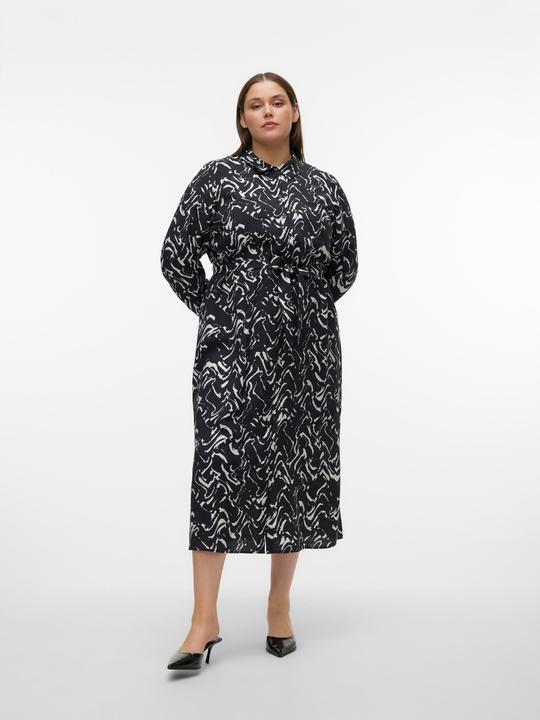 Produktbild Vero Moda VMCCIA Langes Kleid Hemdblusenkleid (50)