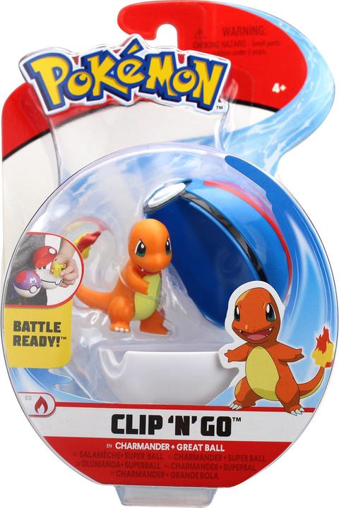 Actual product image Bandai Pokeball With 5 cm Pokemon Figure
