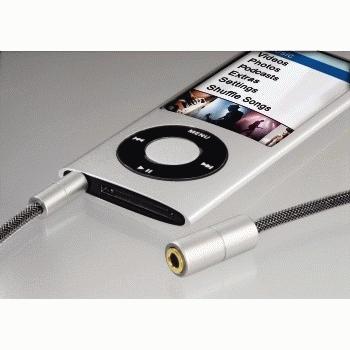 Productafbeelding Hama AluLine 2.0m (2 m, 3,5 mm aansluiting (AUX))