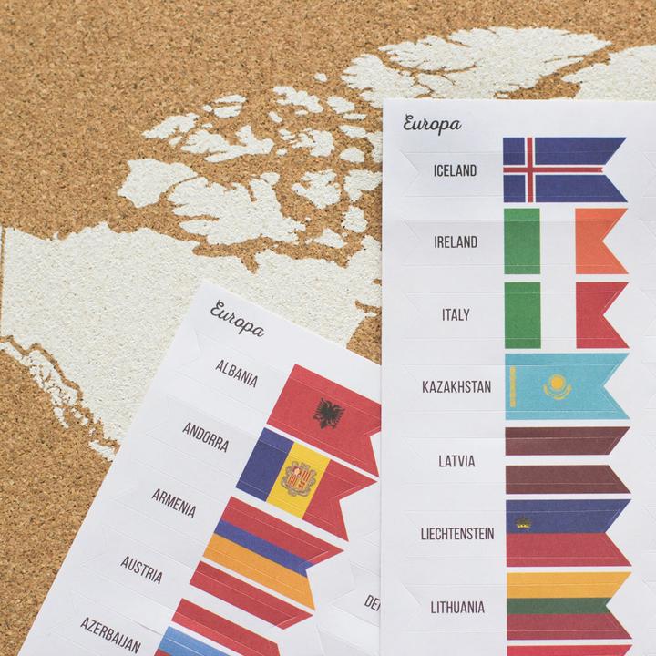 Immagine prodotto Miss wood Länderflaggen Europa