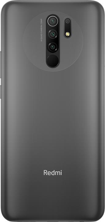 Image du produit Xiaomi Redmi 9 (32 Go, Gris carbone, 6.53", Double SIM + SD, 13 Mpx, 4G)