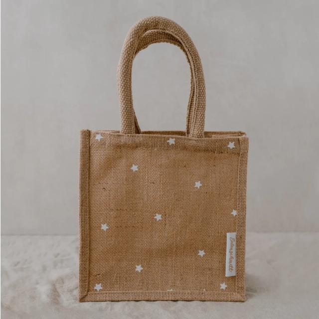 Image du produit Eulenschnitt Mini Jute Shopper Etoiles en set de 2 - de