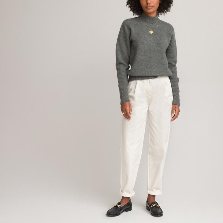 Produktbild La Redoute Collections Pullover mit Stehkragen (S)