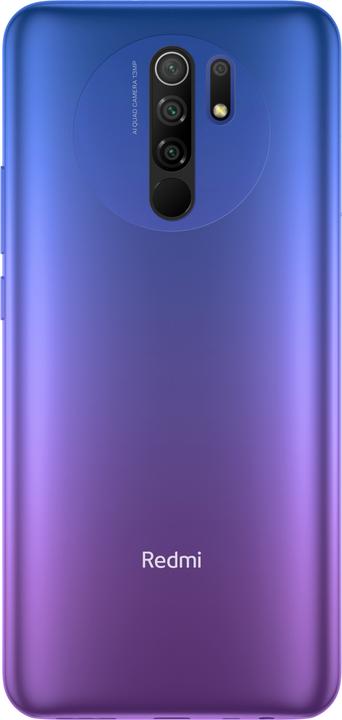 Actual product image Xiaomi Redmi 9 (32 GB, Sunset Purple, 6.53", Dual SIM + SD, 13 Mpx, 4G)